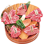 特選山牛桶盛り（ハーフ）