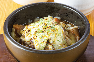 山形牛石焼チーズカレー定食