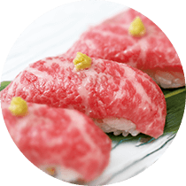 山形牛握り