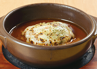 山形牛煮込みチーズハンバーグ定食