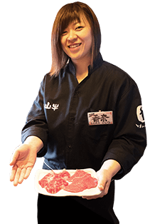 お肉についてはスタッフになんでも聞いてください